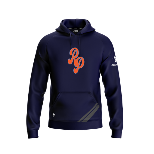 [FOLHSMNV-YXS-LOGO2] Decker Summit Hoodie (Youth XS, Navy, Logo 2)