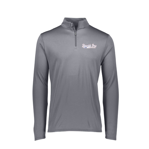 [FTLQFLGY-FAXS-LOGO1] Decker Women's Flex-Lite 1/4 Zip Shirt (Female Adult XS, Gray, Logo 1)