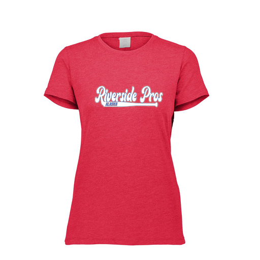 [FTSCUBRD-FAXS-LOGO1] Decker Women's Tri-Blend T-Shirt - Short Sleeve (Female Adult XS, Red, Logo 1)