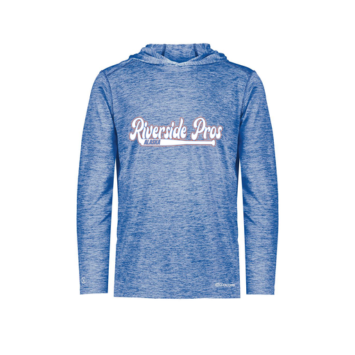 [FOLHCGRY-AS-LOGO1] Decker Men's Charge Hoodie (Adult S, Royal, Logo 1)