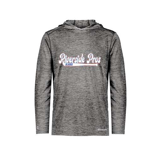 [FOLHCGBK-YS-LOGO1] Decker Youth Charge Hoodie (Youth S, Black, Logo 1)