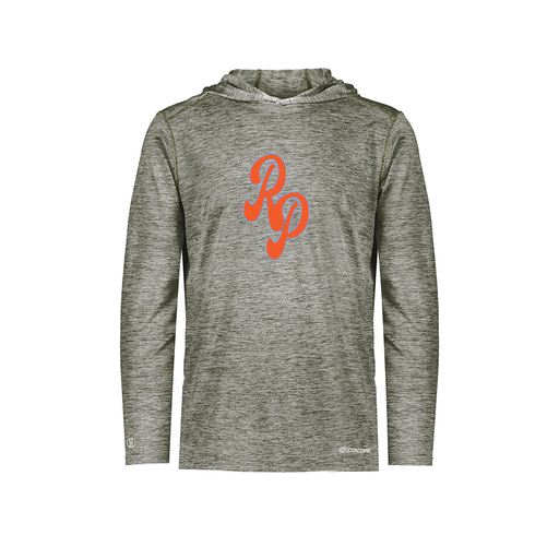 [FOLHCGGY-YS-LOGO2] Decker Youth Charge Hoodie (Youth S, Gray, Logo 2)